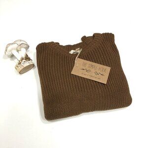 NWT • THE SIMPLE FOLK Rust Essential Sweater {8}